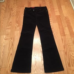 Black Angel Bootcut Corduroy Pants Size 30